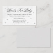 Little Star Baby Duschbücher für Baby Grau Begleitkarte (Vorne/Hinten)