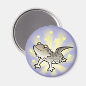 Little Star Barted Dragon / Rankins Dragon Magnet (Vorderseite/Rückseite)