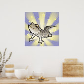 Little Star Barted Dragon / Rankins Dragon Poster (Küche)