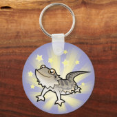 Little Star Barted Dragon / Rankins Dragon Schlüsselanhänger (Vorderseite)