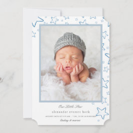 Little Star Birth Ankündigung