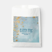 Little Star Blue Babydusche Geschenktütchen (Vorderseite)