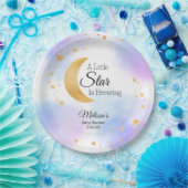 Little Star braut einen träumerischen Baby Shower Pappteller (Party)