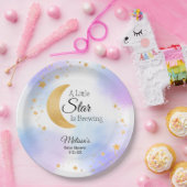 Little Star braut einen träumerischen Baby Shower Pappteller (Party)