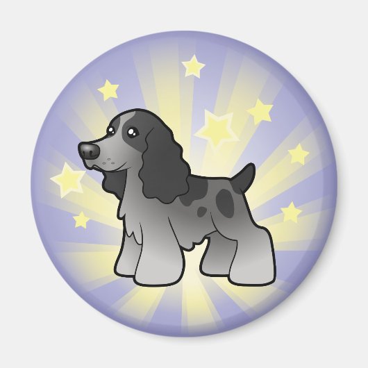 Little Star English Cocker Spanel Magnet (Vorne)