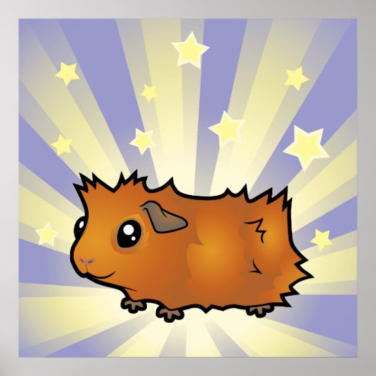Little Star Guinea Pig (pechy) Poster (Vorne)