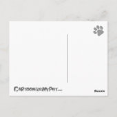 Little Star Irish / Englisch / Gordon / R&W Setter Postkarte (Rückseite)