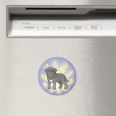 Little Star Neapolitan Mastiff Magnet (In Situ (Geschirrspüler))