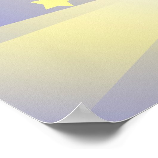 Little Star Papillon Poster (Ecke)