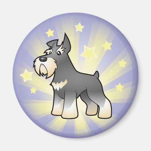 Little Star Schnauzer Magnet (Vorne)