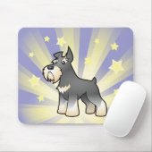 Little Star Schnauzer Mousepad (Mit Mouse)