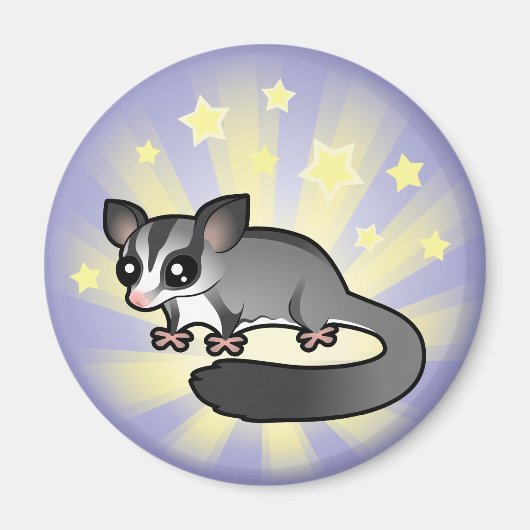 Little Star Sugar Glider Magnet (Vorne)