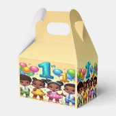 Little Stars First Birthday Bash Geschenkschachtel (Rückseite)