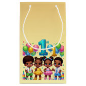 Little Stars First Birthday Bash Kleine Geschenktüte (Rückseite)