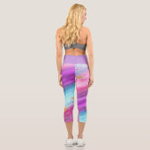 Little Stars Rainbow High Waisted Capris (Rückseite)