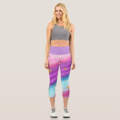 Little Stars Rainbow High Waisted Capris (Vorderseite)