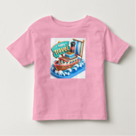 Little Steamboat von Natasha Us Kleinkind T-shirt