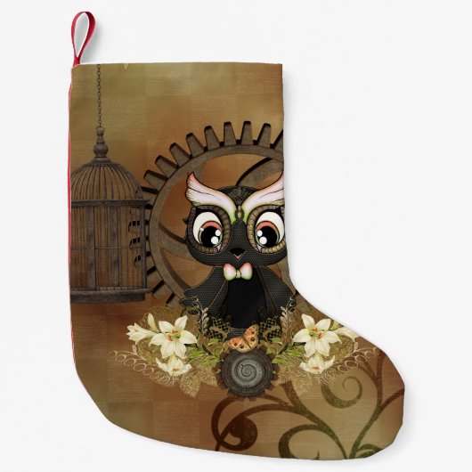 Little Steampunkuhu Kleiner Weihnachtsstrumpf (Vorderseite)