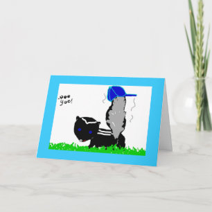 Little Stinker Boy Card Karte