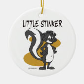 Little Stinker Keramik Ornament (Vorne)
