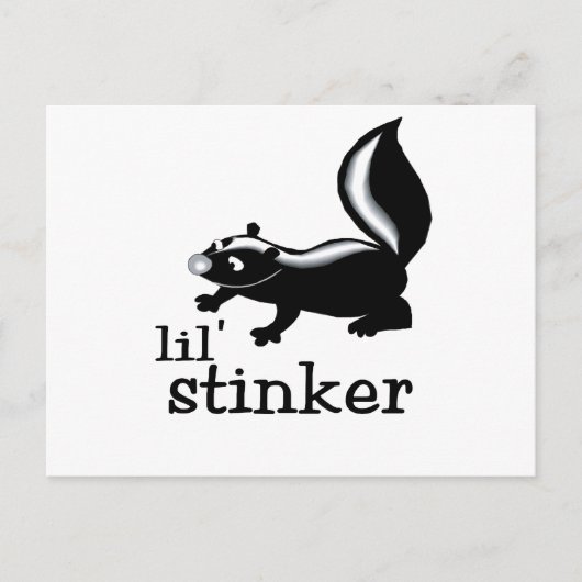 Little Stinker Postkarte (Vorderseite)