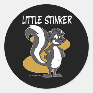 Little Stinker Runder Aufkleber