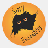 Little Strampler Halloween Runder Aufkleber (Vorderseite)