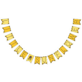 Little Sunflower Party Banner
