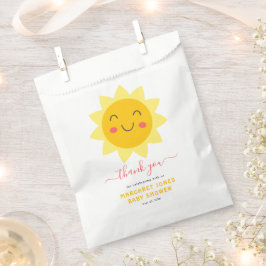 Little Sunshine Baby Dusche Danke, dass du Bags be Geschenktütchen