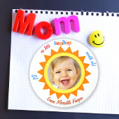Little Sunshine Baby Foto Keepake Kitchen Office Magnet