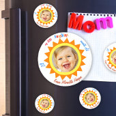Little Sunshine Baby Foto Keepake Kitchen Office Magnet