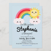 Little Sunshine Birthday Einladung (Vorne/Hinten)