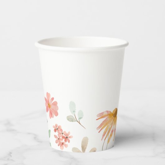 Little Sunshine Birthday Theme Pappbecher (Vorderseite)