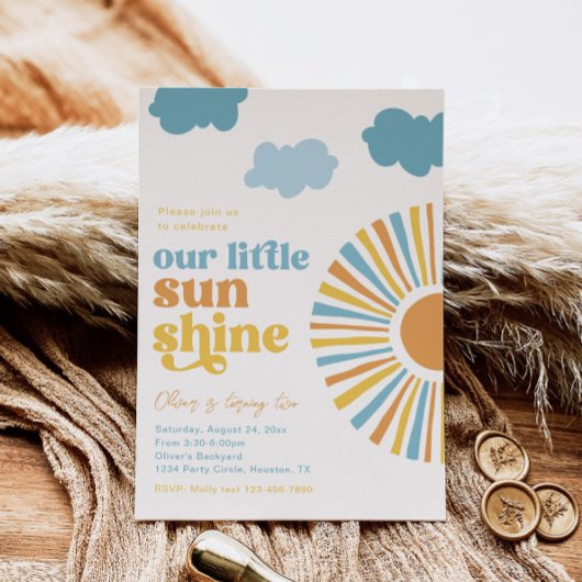 Little Sunshine - Einladung zum Geburtstag