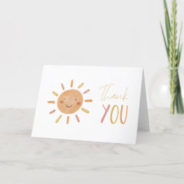 Little Sunshine Geburtstag Danke Karte