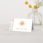 Little Sunshine Geburtstags-Platzkarten Platzkarte (Vorderseite)