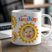 Little Sunshine Milestone Baby Foto Kaffeetasse