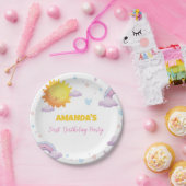 Little Sunshine Rainbow Birthday Paper Teller (Party)