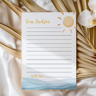 Little Sunshine Time Capsule Note Card Dankeskarte
