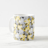 Little Sunshine Yellow Character Pattern Kaffeetasse (Vorderseite Links)