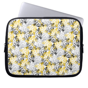Little Sunshine Yellow Character Pattern Laptopschutzhülle