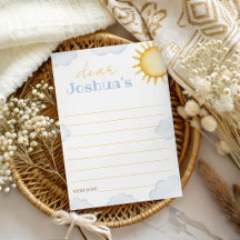 Little Sunshine Zeitkapselkarte