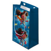 Little Superheroes Party Kleine Geschenktüte (Vorderseite Schrägansicht)