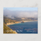 Little Sur River, Big Sur, Kalifornien Postkarte (Vorderseite)