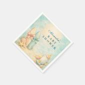 Little Surfer Baby Shower Serviette (Ecke)