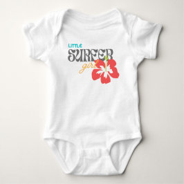 Little Surfer Girl - Baby Bodysuit Baby Strampler