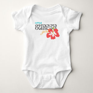 Little Surfer Girl - Baby Bodysuit Strampler