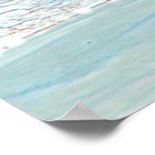 Little Surfer Girl Poster (Ecke)