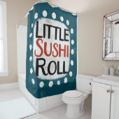 Little Sushi Roll Duschvorhang (Beispiel)