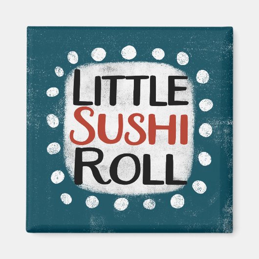 Little Sushi Roll Kühlschrank Magnet (Vorne)